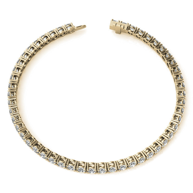 14kt Gold Tennis Bracelet with Lab Grown Diamonds (G/Vs)