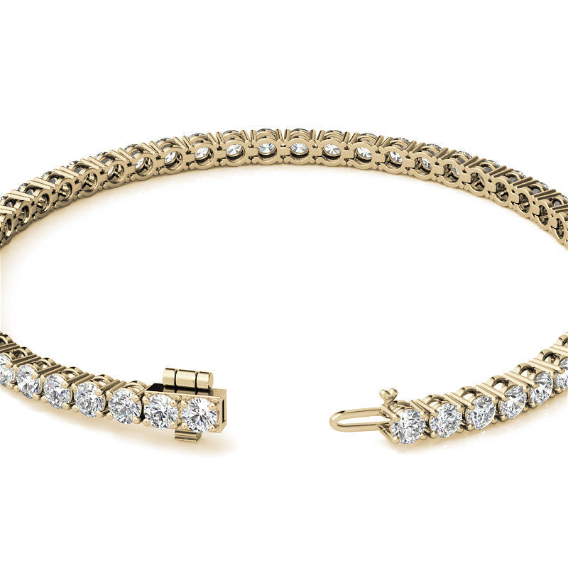 14kt Gold Tennis Bracelet with Lab Grown Diamonds (G/Vs)