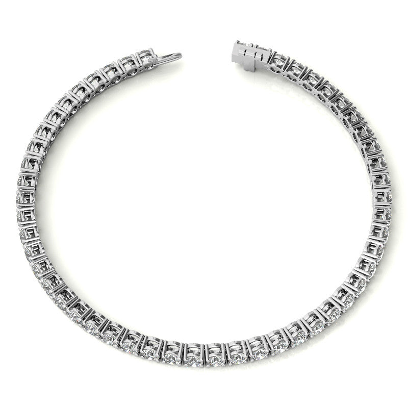 14kt Gold Tennis Bracelet with Lab Grown Diamonds (G/Vs)