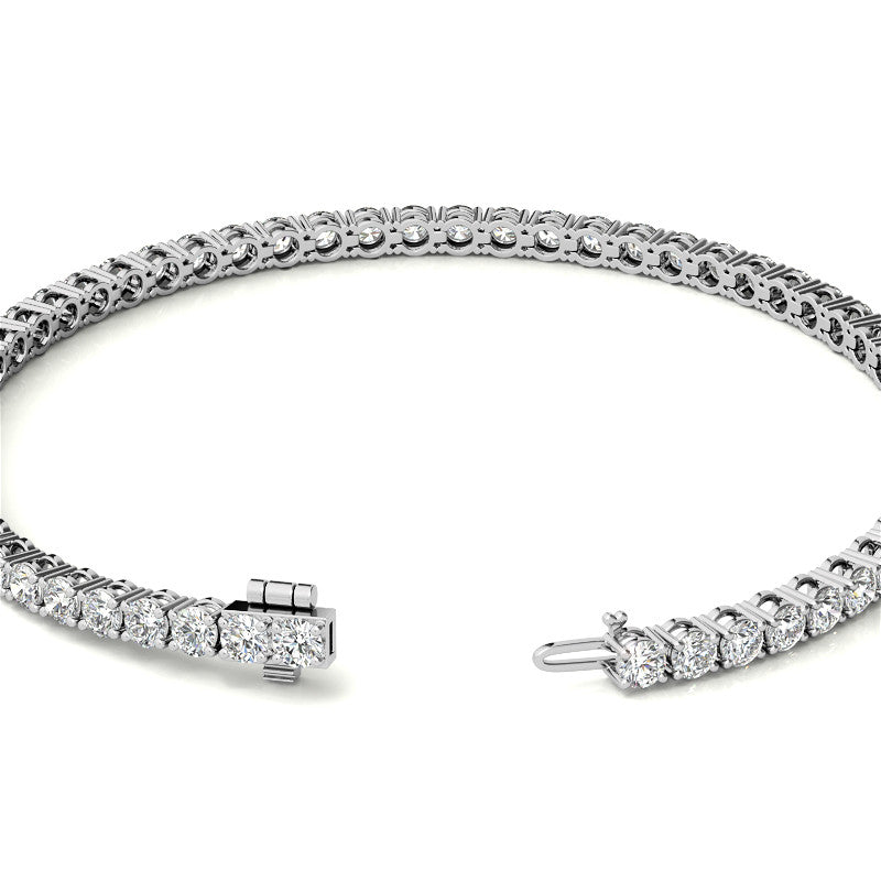 12.00 CTW Lab Grown Diamond Tennis Bracelet in 14kt Gold