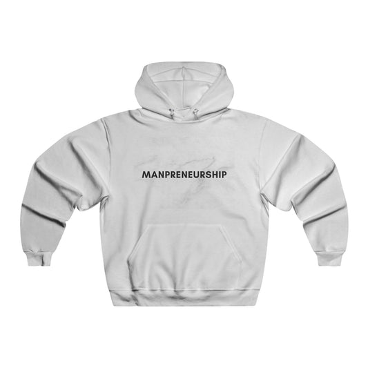 Men's NUBLEND® Hooded Sweatshirt - 'MANPRENEURSHIP' Motivational Hoodie