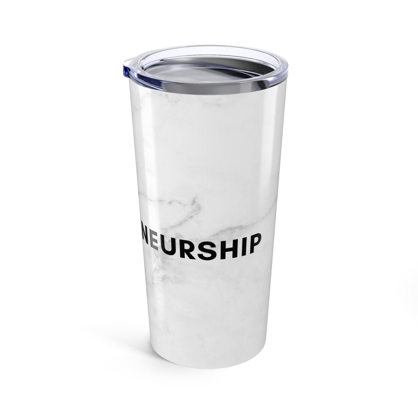 Marble Tumbler 20oz - Inspirational Drinkware for Entrepreneurs