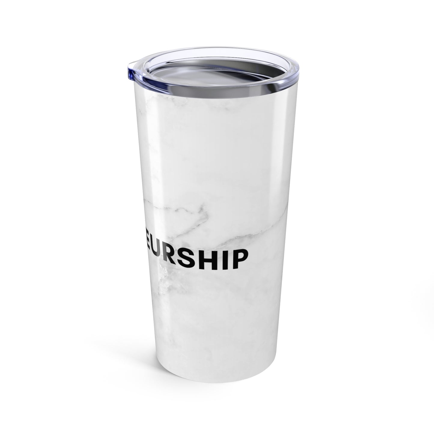 Marble Tumbler 20oz - Inspirational Drinkware for Entrepreneurs