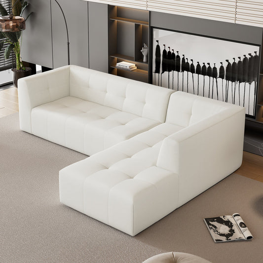 Modern Minimalist Sofa, Living Room Upholstered Sofa Bed