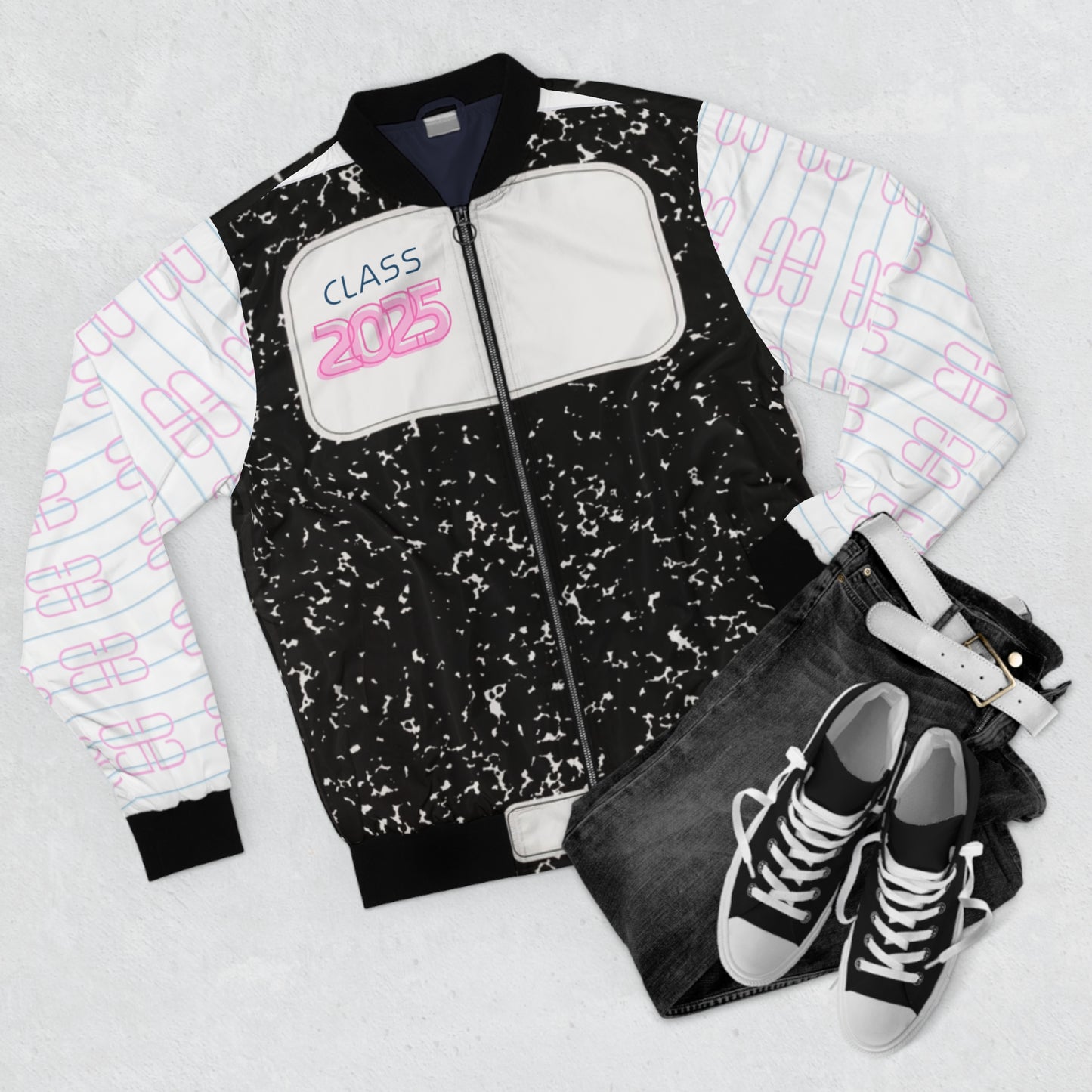 Class of 2025 Girls/Women Bomber Jacket - Stylish Tribute for Graduates