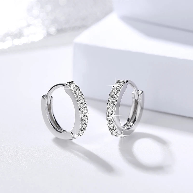 Sterling Silver Hoop Earrings