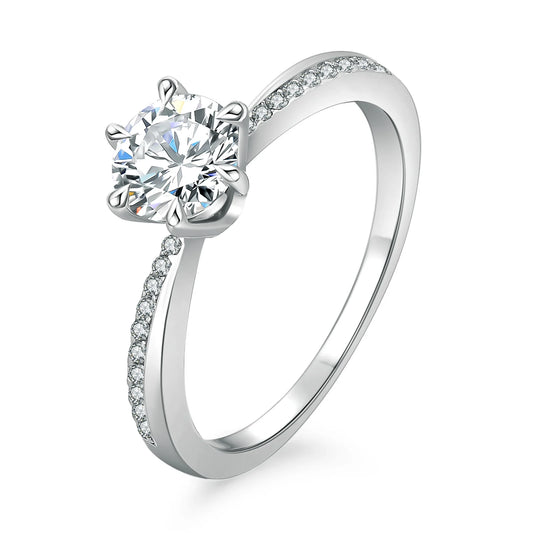 18K Gold IGI Certified 2.0ct 1.0ct Lab Diamond Ring Custom Lab Grown Diamond