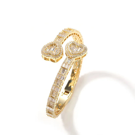 14K Heart Bracelet