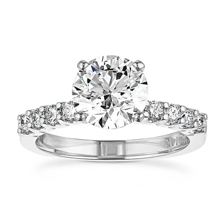 14K White Gold 1.00CT Cut Lab Grown Diamond