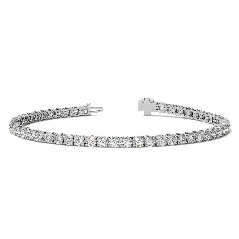 12.00 CTW Lab Grown Diamond Tennis Bracelet in 14kt Gold