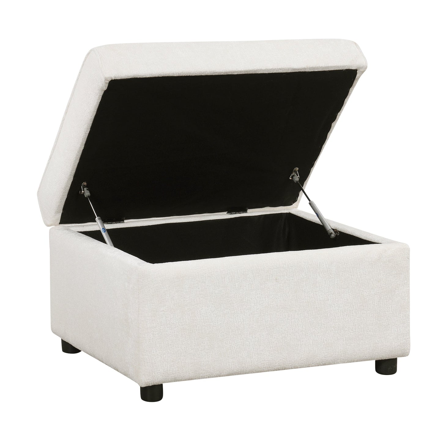 Sectional Sofa Bed with Storage Ottoman and Pillows
